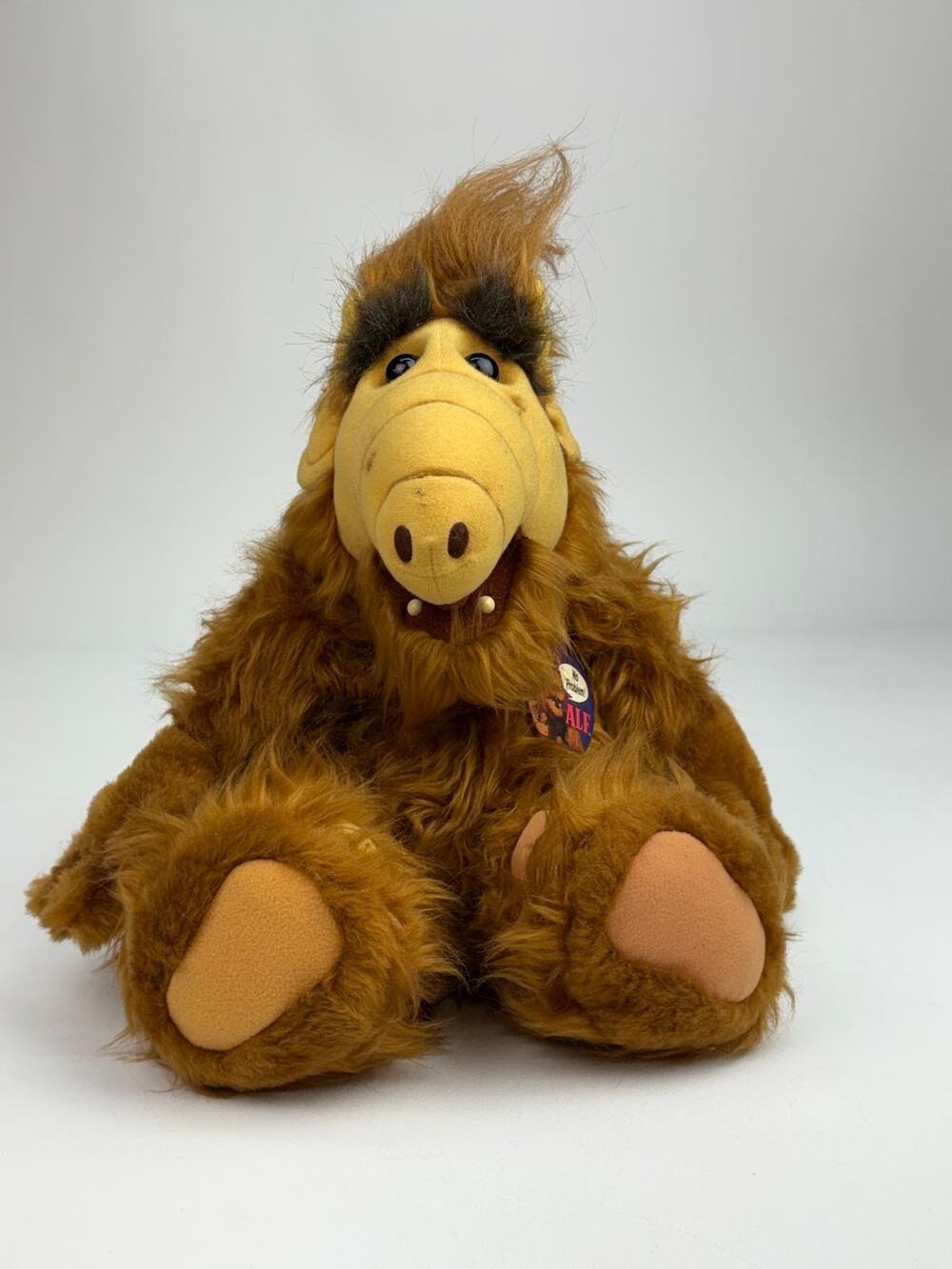 Vintage 1986 ALF Plush Doll Coleco Alien Productions Stuffed Animal Toy 18" VGC